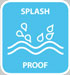 splash proof