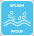 splash proof