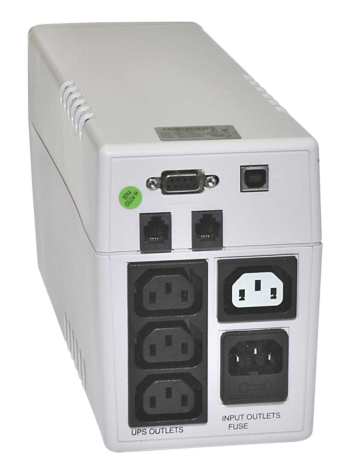 example serial code to 800VA Line Voltage UPS  Ultima 400 Interactive