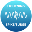 lightning spike