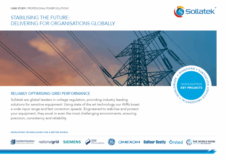 Power Grid Solutions - Sollatek